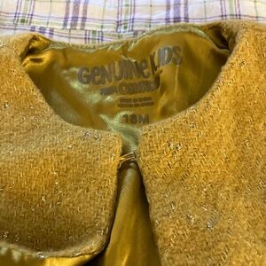 Genuine Kids Gold Tweed Jacket